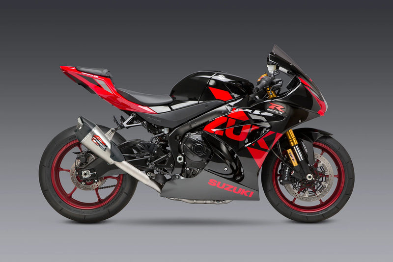 Yoshimura GSX-R1000 17-25 Race AT2 Stainless Full Exhaust, w/ Stainless Muffler