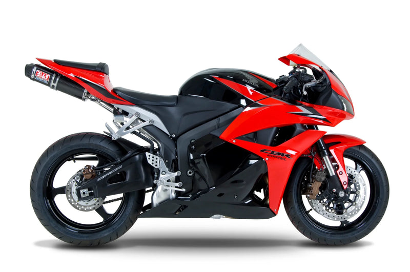 Yoshimura CBR600RR 09-25 RS-5 Stainless Slip-On Exhaust, w/ Carbon Fiber Muffler