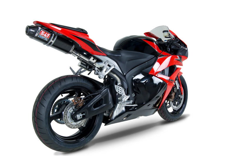 Yoshimura CBR600RR 09-25 RS-5 Stainless Slip-On Exhaust, w/ Carbon Fiber Muffler