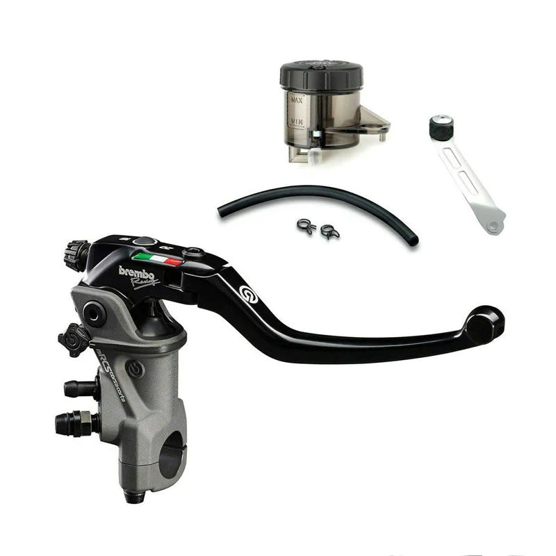 15RCS Corsa Corta Radial Brake Master Cylinder (110C74030) and Light Smoke Reservoir Kit (110A26385-Smoke)