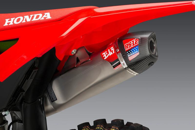 Yoshimura CRF450R/RX 2025 RS-12 Titanium Full Exhaust, w/ Titanium Muffler YO-225861S720