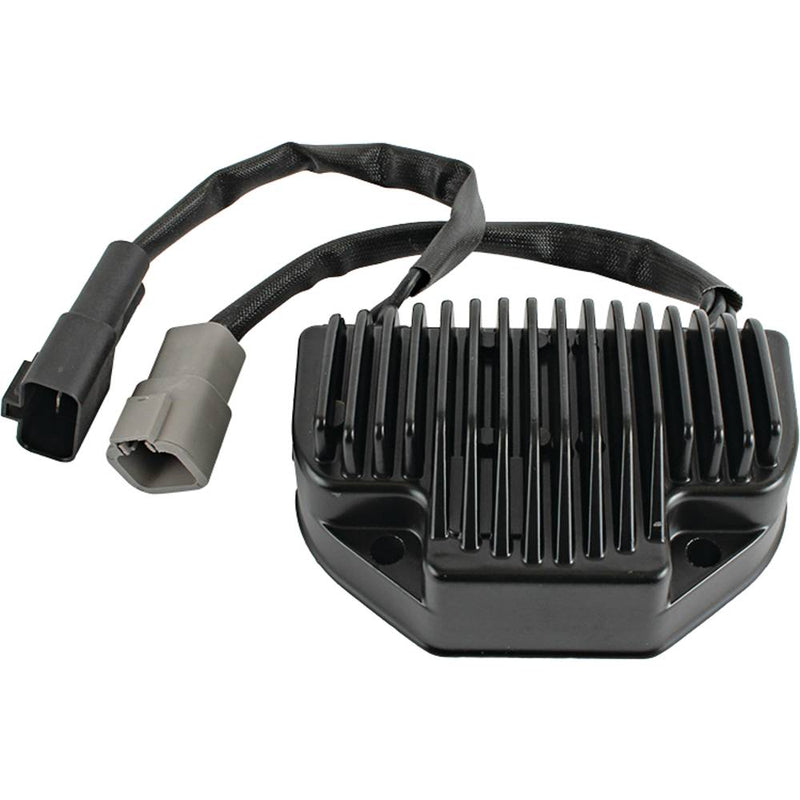 Arrowhead - Regulator - Harley Davidson 1450CC 04-05 - Black - Superseded from 6-AHD6028 (6-23022137)