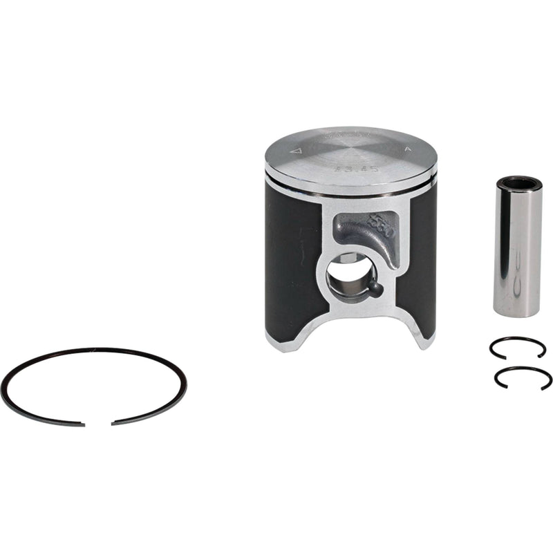 Vertex Cast Replica Piston kit; Kit includes: Piston, rings, pin, clips (Piston, Ring Set, & Circlips).Yamaha YZ65 2018-19 43.45MM (V-24352A)