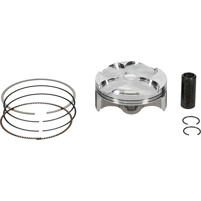 Vertex Replica Piston kit; Kit includes: Piston, rings, pin, clips Kawasaki KX250F 2020 HIGH-COMP 77.96mm (V-24457B)