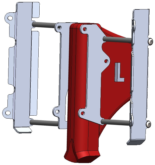 CrossPro 2-CP06002220004: uncoloured model render. Supplied finish not depicted.
