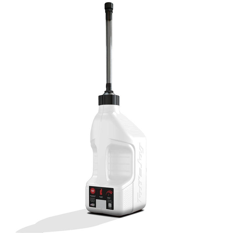 Tuff Jug 10L with Standard Cap and Flexible Auto Shut off Spout - Gen 3