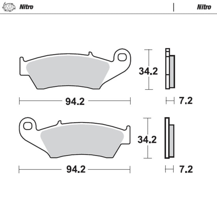 Moto-Master Brake Pads Offroad