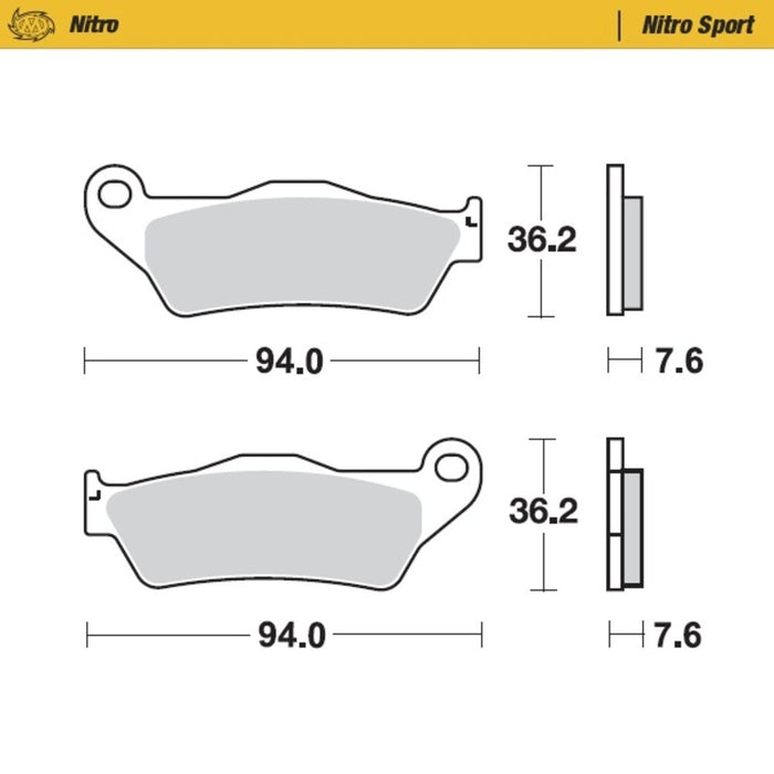 Moto-Master Brake Pads Offroad