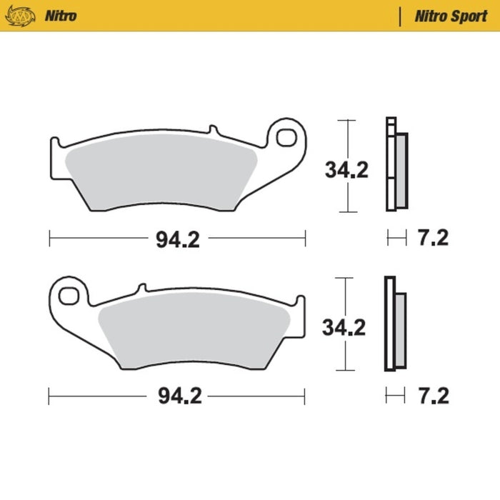 Moto-Master Brake Pads Offroad