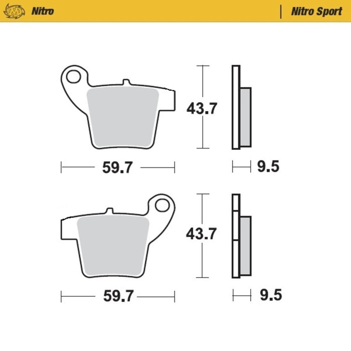 Moto-Master Brake Pads Offroad