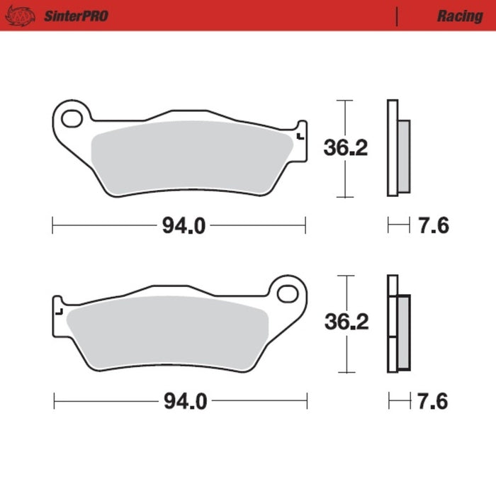 Moto-Master Brake Pads Offroad