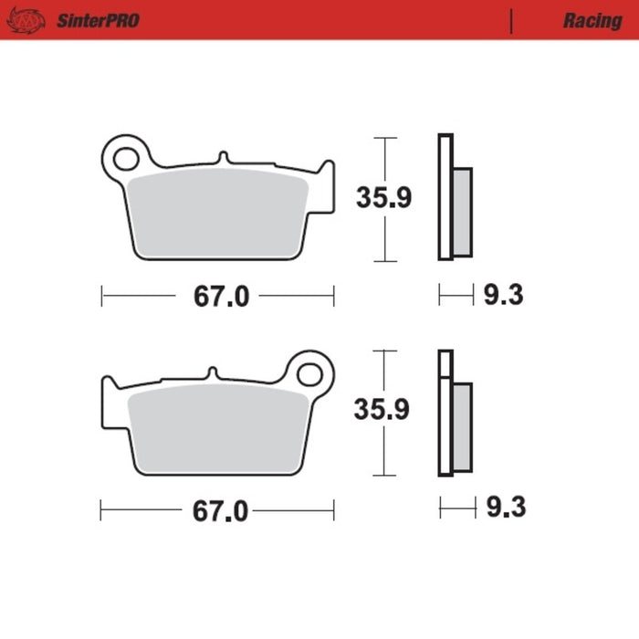 Moto-Master Brake Pads Offroad