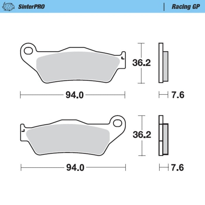 Moto-Master Brake Pads Offroad