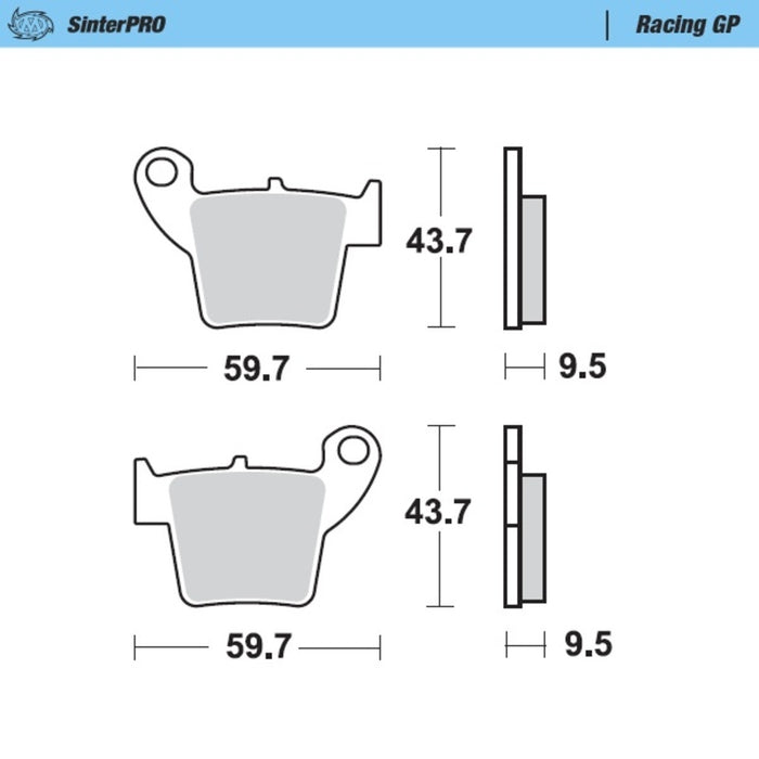 Moto-Master Brake Pads Offroad