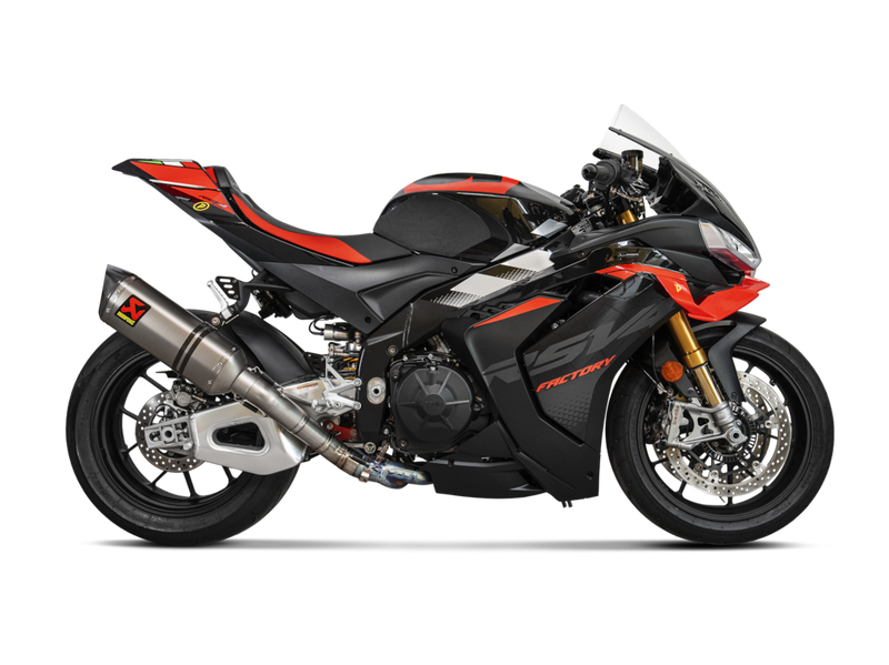 Akrapovic Slip On Titanium - Aprilia RSV4 (2021-2026) S-A10SO15-RT