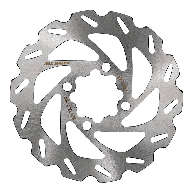 All Balls Rear Brake Disc/Rotor - Yamaha YFZ450R 09-22, YFM700 Raptor 06-12 (18-0021)