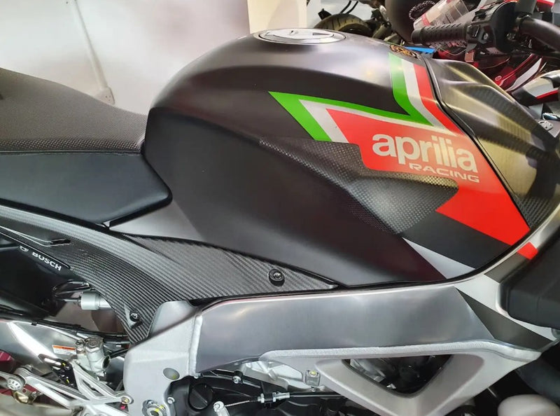R&G Carbon Fibre Tank Sliders - Aprilia (TS0032CM)