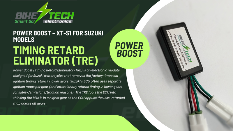 Bike Tech Power Boost Suzuki Timing Retard Eliminator -TRE (XT-S1)