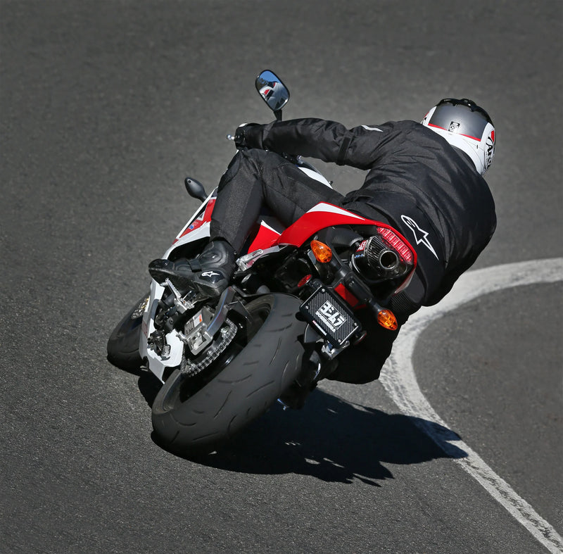 Yoshimura CBR600RR 09-25 RS-5 Stainless Slip-On Exhaust, w/ Carbon Fiber Muffler