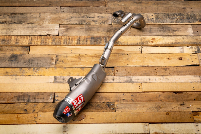 Yoshimura CRF450R/RX 2025 RS-12 Titanium Full Exhaust, w/ Titanium Muffler YO-225861S720