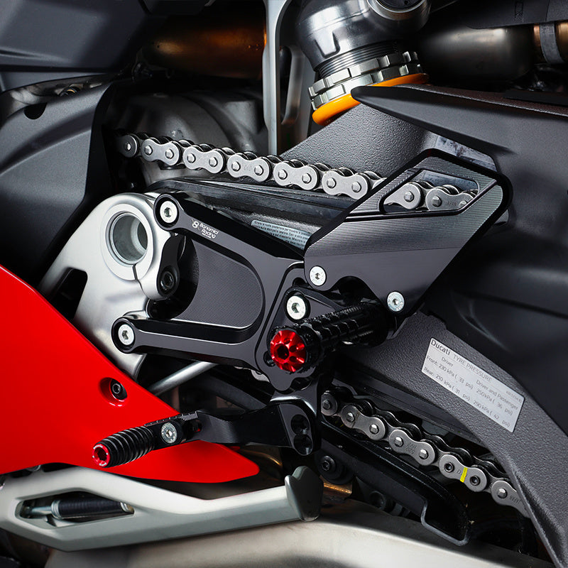 Bonamici Racing Rearsets - Ducati Panigale V4 - V4S (2025) (Free Delivery) D001