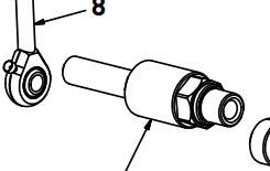 Bonamici Racing Rearset Spare Parts