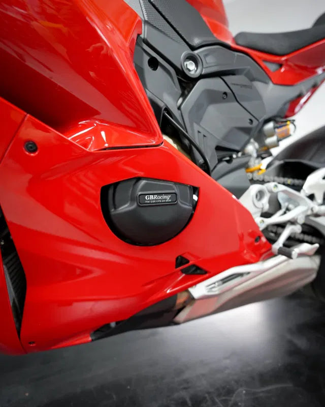 GBRacing Engine Case Cover Set for Ducati Panigale V4 2025 (EC-V4-2025-SET-GBR)