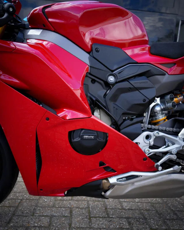 GBRacing Engine Case Cover Set for Ducati Panigale V4 2025 (EC-V4-2025-SET-GBR)