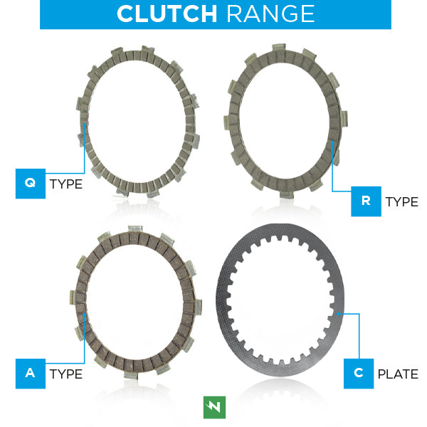 Newfren Clutch Kit Fibres & Steels Honda CRF250R 2022 (1-F3614AC)
