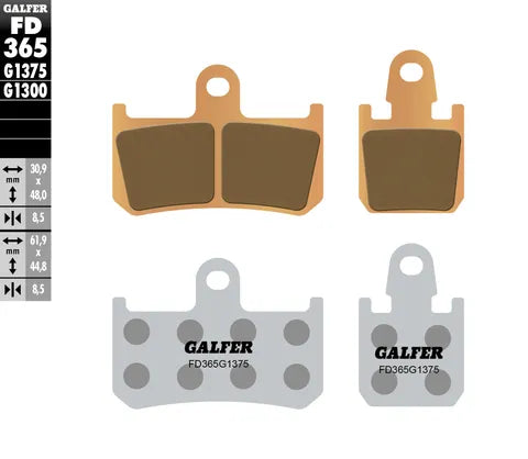 Galfer HH Sintered Compound Brake Pads