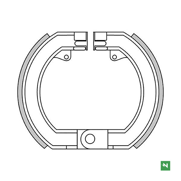 Newfren Brake Shoes (1-GF0024)