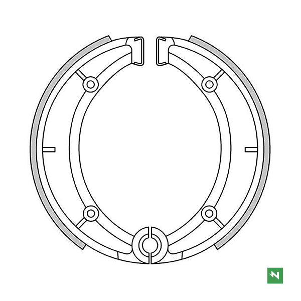Newfren Brake Shoes (1-GF0201)