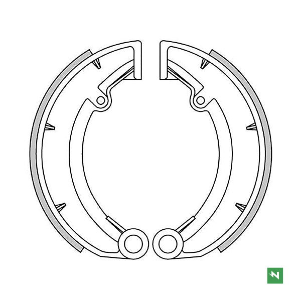 Newfren Brake Shoes (1-GF1145)