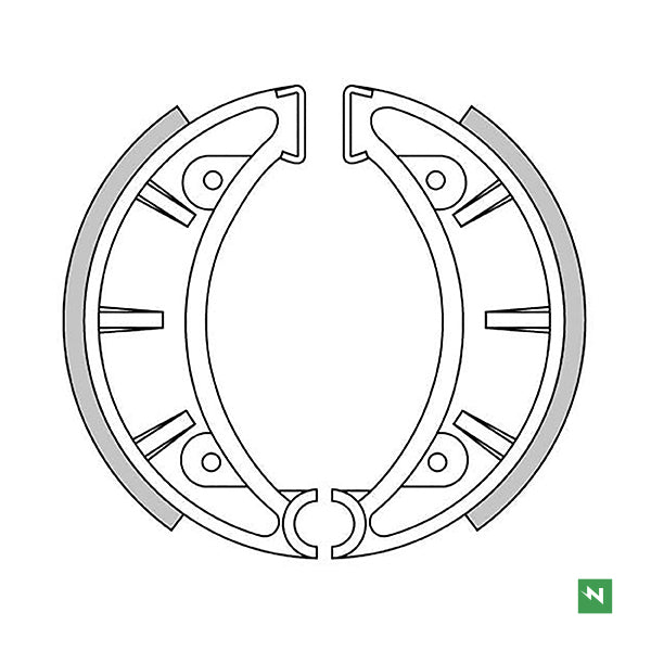 Newfren Brake Shoes (1-GF1154)