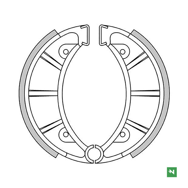 Newfren Brake Shoes (1-GF1156)