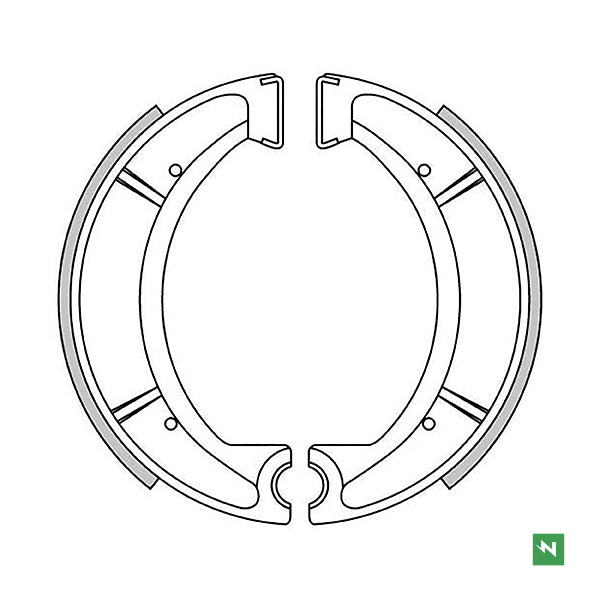 Newfren Brake Shoes (1-GF1167)