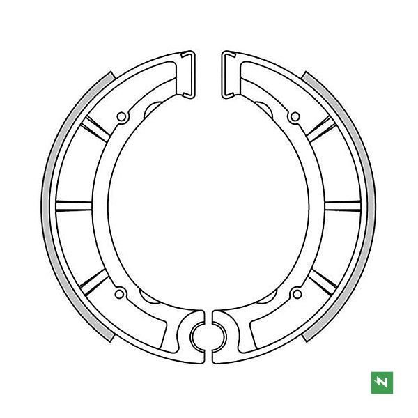 Newfren Brake Shoes (1-GF1168)