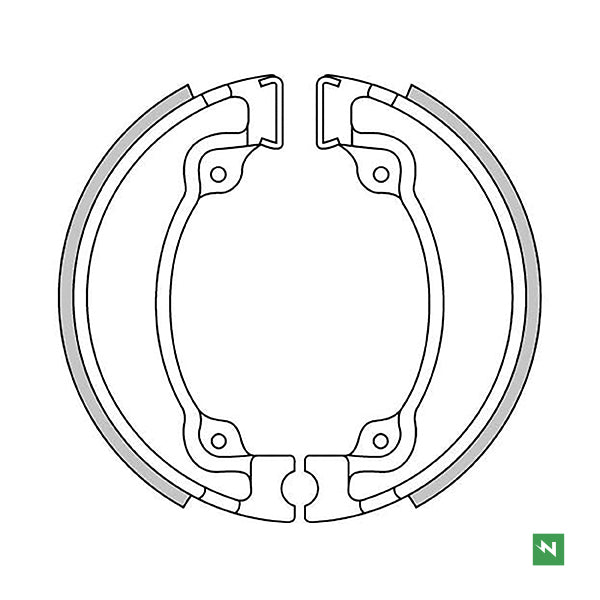 Newfren Brake Shoes (1-GF1171)