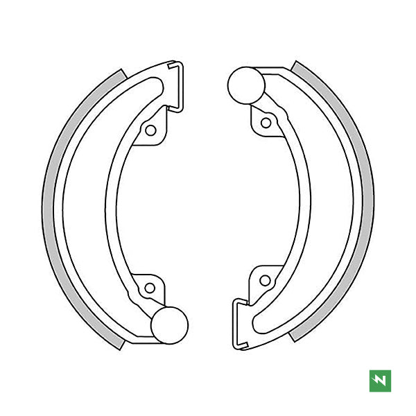 Newfren Brake Shoes (1-GF1172)
