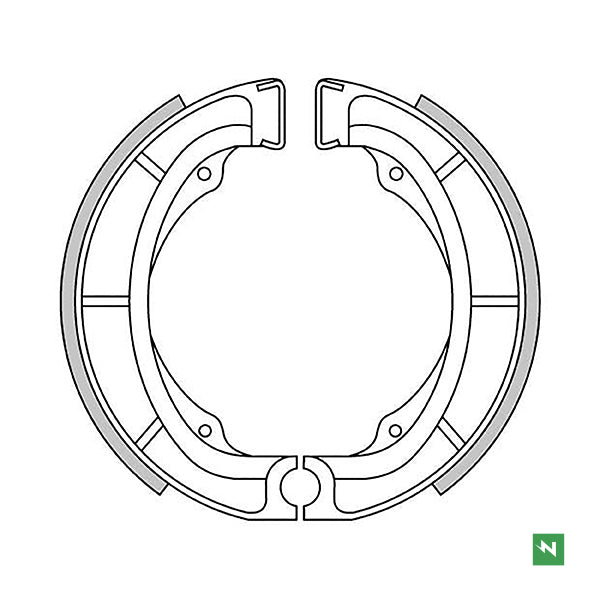 Newfren Brake Shoes (1-GF1186)