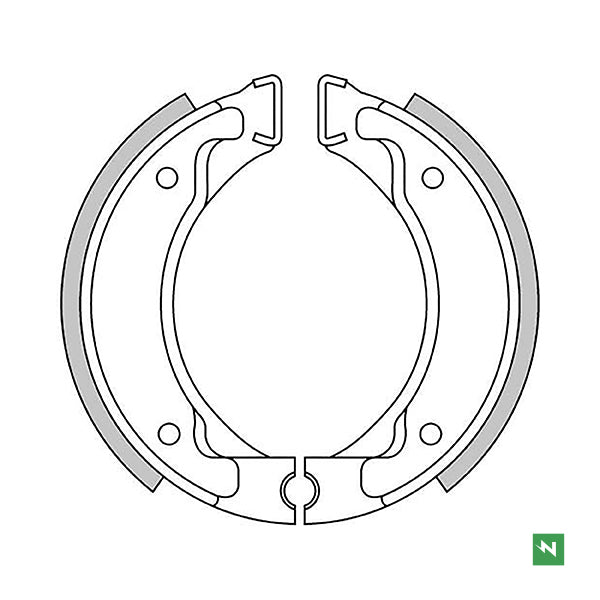 Newfren Brake Shoes (1-GF1187)
