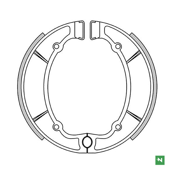 Newfren Brake Shoes (1-GF1190)