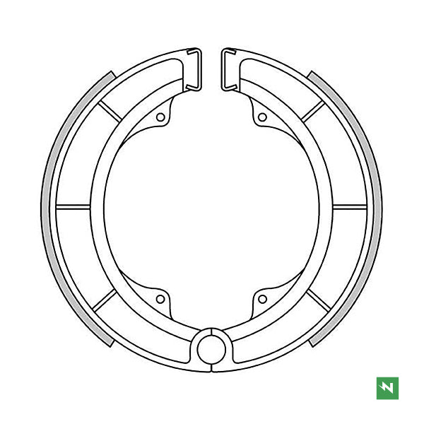 Newfren Brake Shoes (1-GF1191)