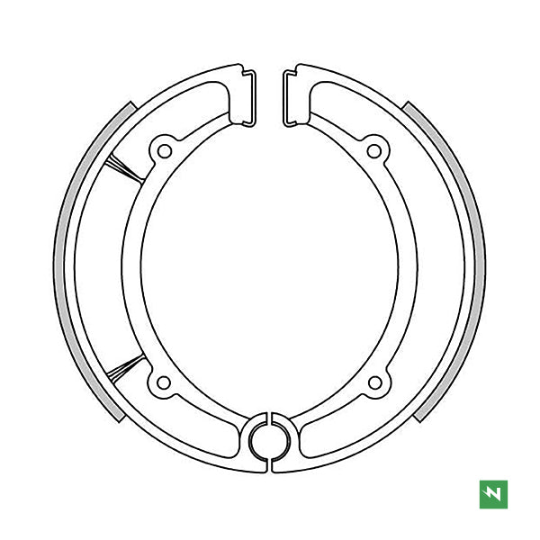 Newfren Brake Shoes (1-GF1197)