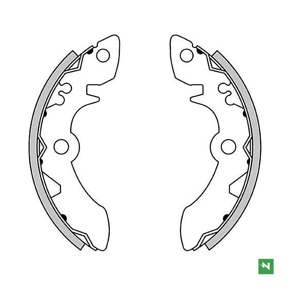 Newfren Brake Shoes (1-GF1201)