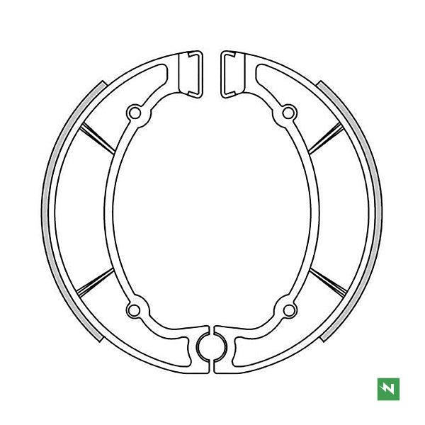 Newfren Brake Shoes (1-GF1202)