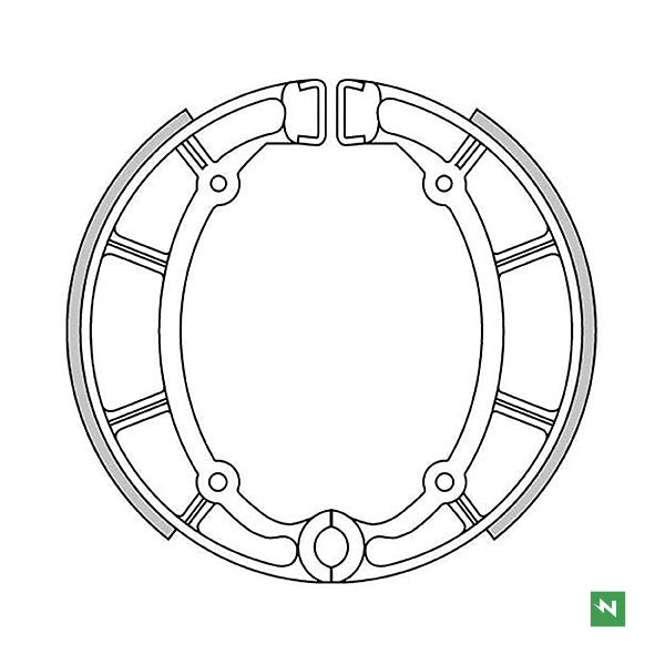 Newfren Brake Shoes (1-GF1204)