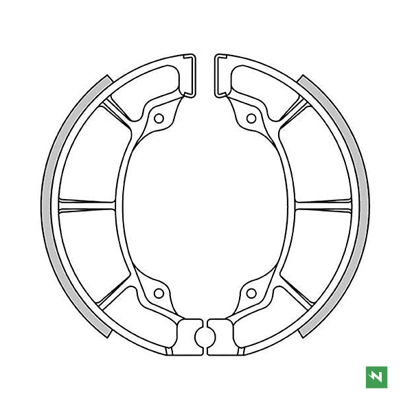 Newfren Brake Shoes (1-GF1206)