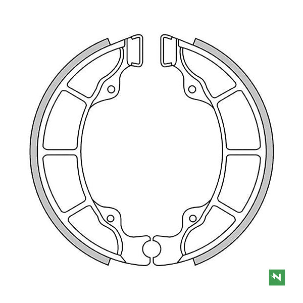 Newfren Brake Shoes (1-GF1207)