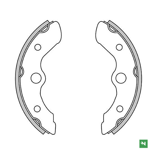 Newfren Brake Shoes (1-GF1212)